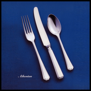 Athenian pattern - silver plate and stainless steel cutlery