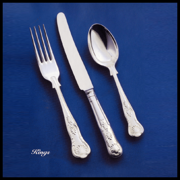 Kings pattern – silver plate cutlery