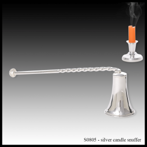 S0805 silver candle snuffer