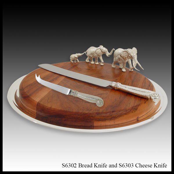 S6302 Bread Knife and S6303 Cheese Knife