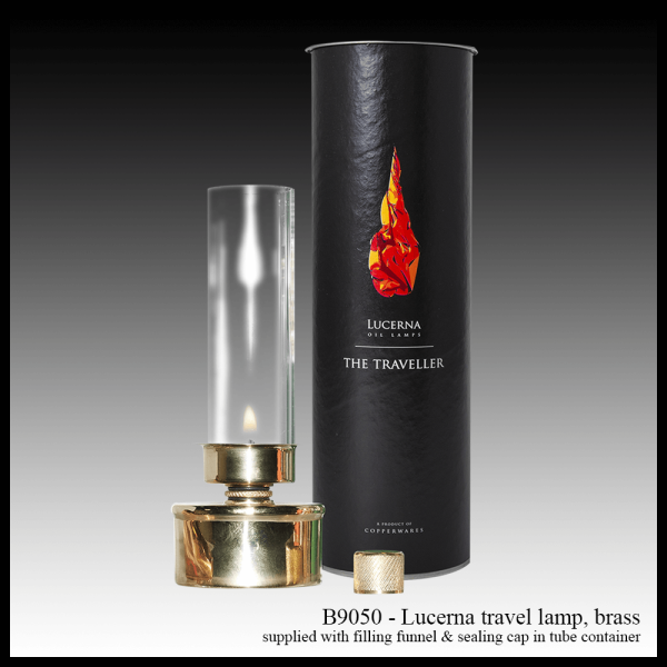 B9050 Lucerna travel lantern brass