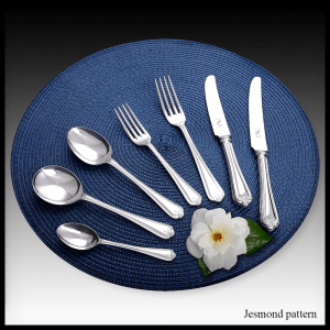 Jesmond pattern - stainless steel & silver plate cutlery