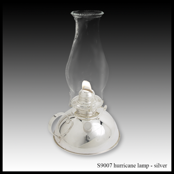 S9007 Hurricane Lantern – silver